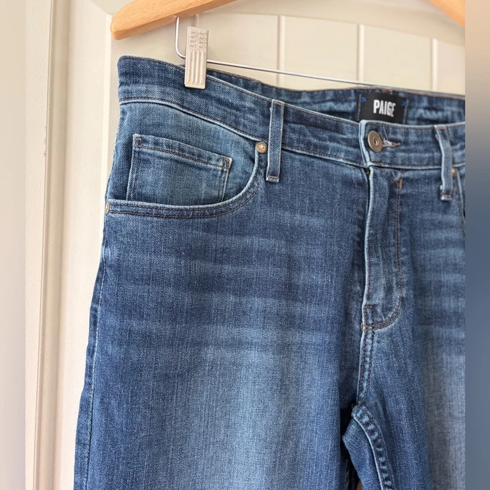 PAIGE Croft Skinny Jeans in Ewan Wash - Size 33 - Made in USA
